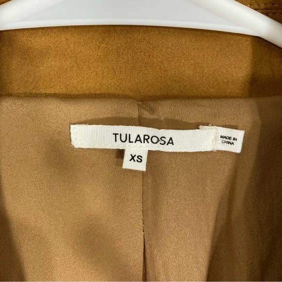 NEW Tularosa Zion Camel Faux Suede Shirt Jacket XS - Picture 3 of 14